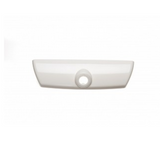 EntryGard Contour Plastic Covers (White) - Truth Window Hardware