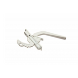 Sash Lock  Dbl Detent  (Zinc - B16)