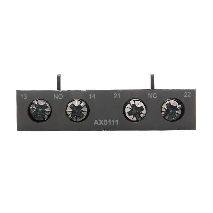 Instantaneous Auxiliary Contact Front Mount 1NO+1NC | AX5111