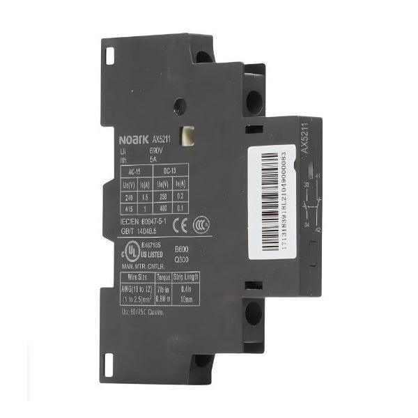 Instantaneous Auxiliary Contact Left Side 1NO+1NC | AX5211