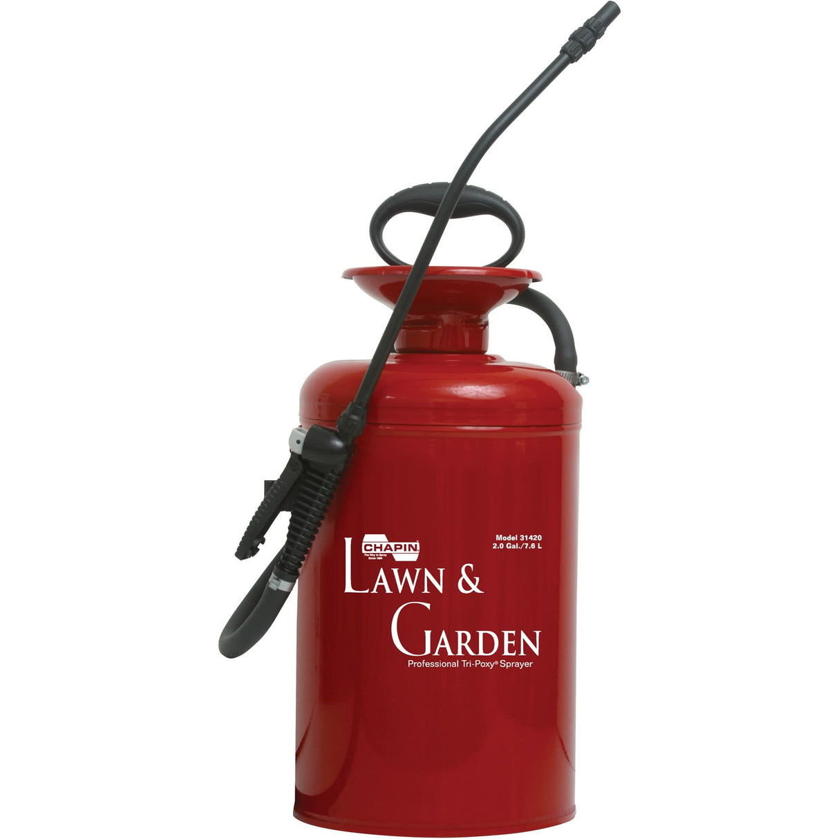 Lawn & Garden Series Tri-Poxy Sprayer, 2 gal. (7.6 L), Steel, 12" Wand