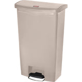 Slim Jim® Waste Container, Resin, 18 US gal. Capacity