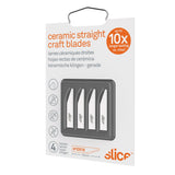 Slice™ Rounded-Tip Ceramic Straight Edge Knife Blades, Single Style