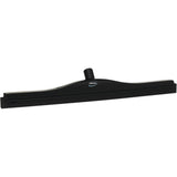 Double Blade Ultra Hygiene Squeegee, 24", Black