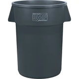 Garbage Bin, Polyethylene, 44 US gal.