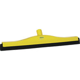 Fixed Head Food Hygiene Floor Squeegee, 20", Yellow