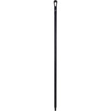 Ultra Hygiene Handle, Broom/Brush/Scraper/Squeegee, Black, Ergonomic, 59" L