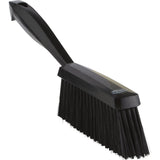 Bench Brush, Soft Bristles, 13" Long, Black