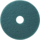Aqua Floor Pads, 24", Burnishing, Aqua