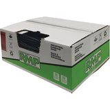Industrial Garbage Bags, 3X Strong, 30" W x 38" L, 3 mils, Black, Open Top