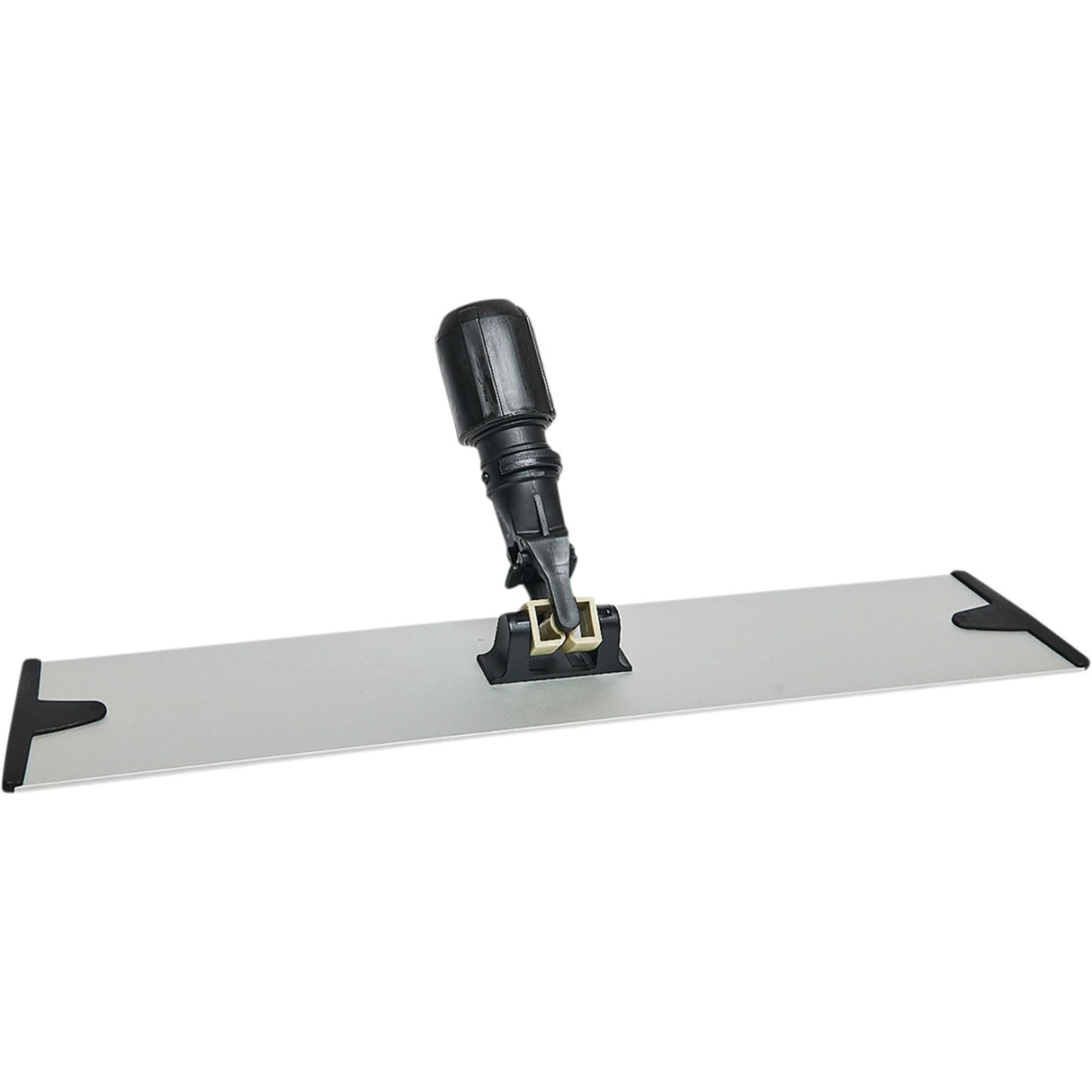 Microfiber Hook & Loop Dust Mop Frame, 18", Aluminum