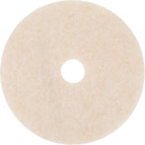 TopLine Speed Floor Pad, 17", Burnishing, Beige