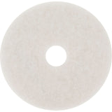 TopLine Speed Floor Pad, 27", Buffing/Cleaning/Polish, White