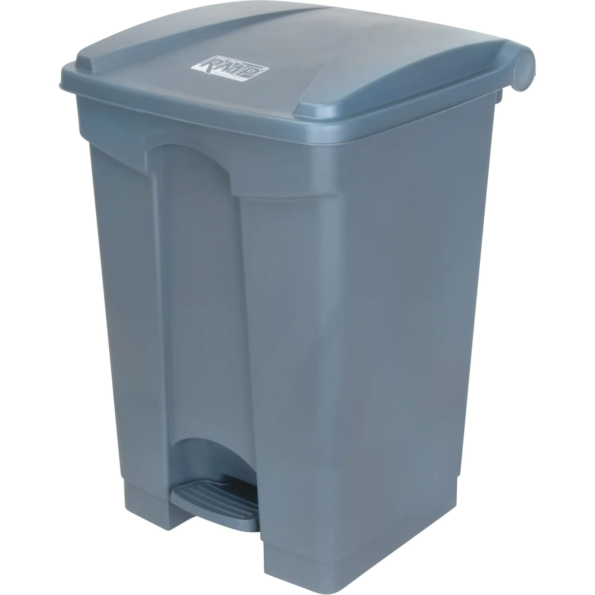 Step-On Garbage Can, Plastic, 12 US gal.