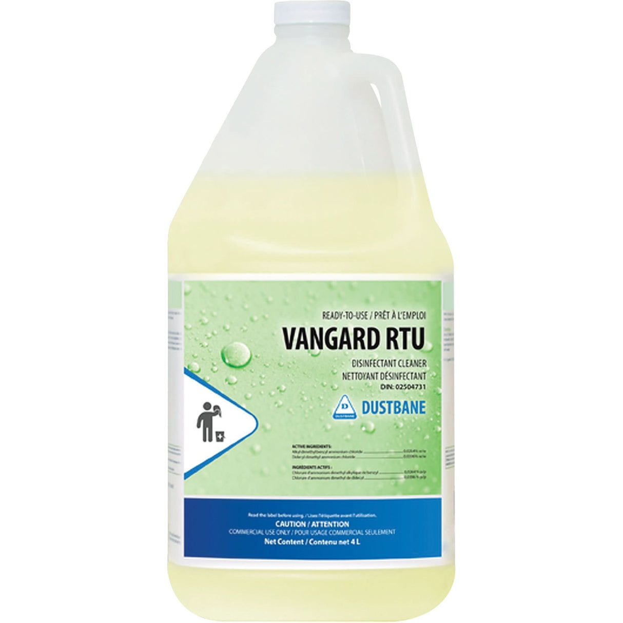Vangard Ready-to-Use Disinfectant, 4 L, Jug
