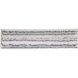 Microlight Floor Pad, Scrubber, Microfibre/Polyester, 5" x 18"
