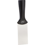 Handle-Mounted Stainless Steel Scraper, Black, 2" W x 8" L