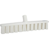 UST Push Broom, Medium Bristles, 15-1/4", Polyester, White