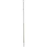 Handle, Broom/Brush/Pad Holder/Scraper/Squeegee, White, Ergonomic, 59" L
