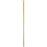 Handle, Broom/Brush/Pad Holder/Scraper/Squeegee, Yellow, Ergonomic, 59" L