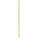 Ultra Hygiene Handle, Broom/Brush/Pad Holder/Scraper/Squeegee, Yellow, Ergonomic, 67" L
