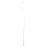 Flex Rod Handle, Brush, White, Specialty, 31" L