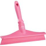 Ultra Hygiene Bench Squeegee, 10", Pink