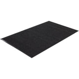 Twin Rib Matting, Wiper/Scraper, 4' x 6' x 1/4", Charcoal