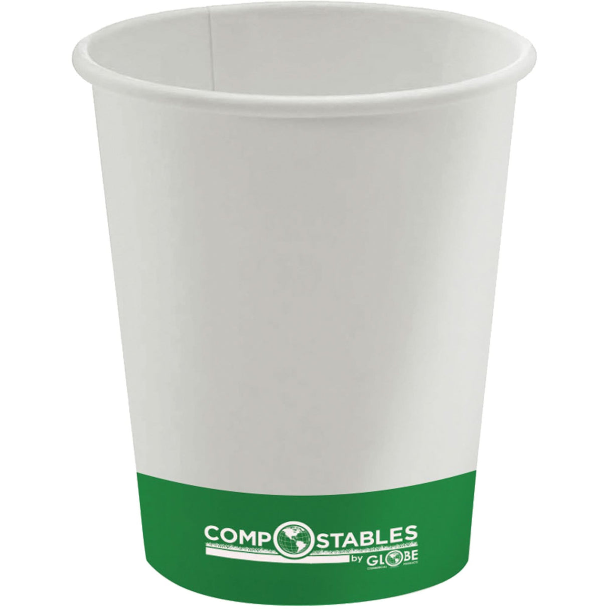 Single Wall Hot/Cold Compostable Paper Cups, 16 oz., Multi-Colour