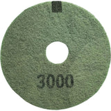 3000 Grit Floor Pad, 16", Scrubbing/Stripping, Black