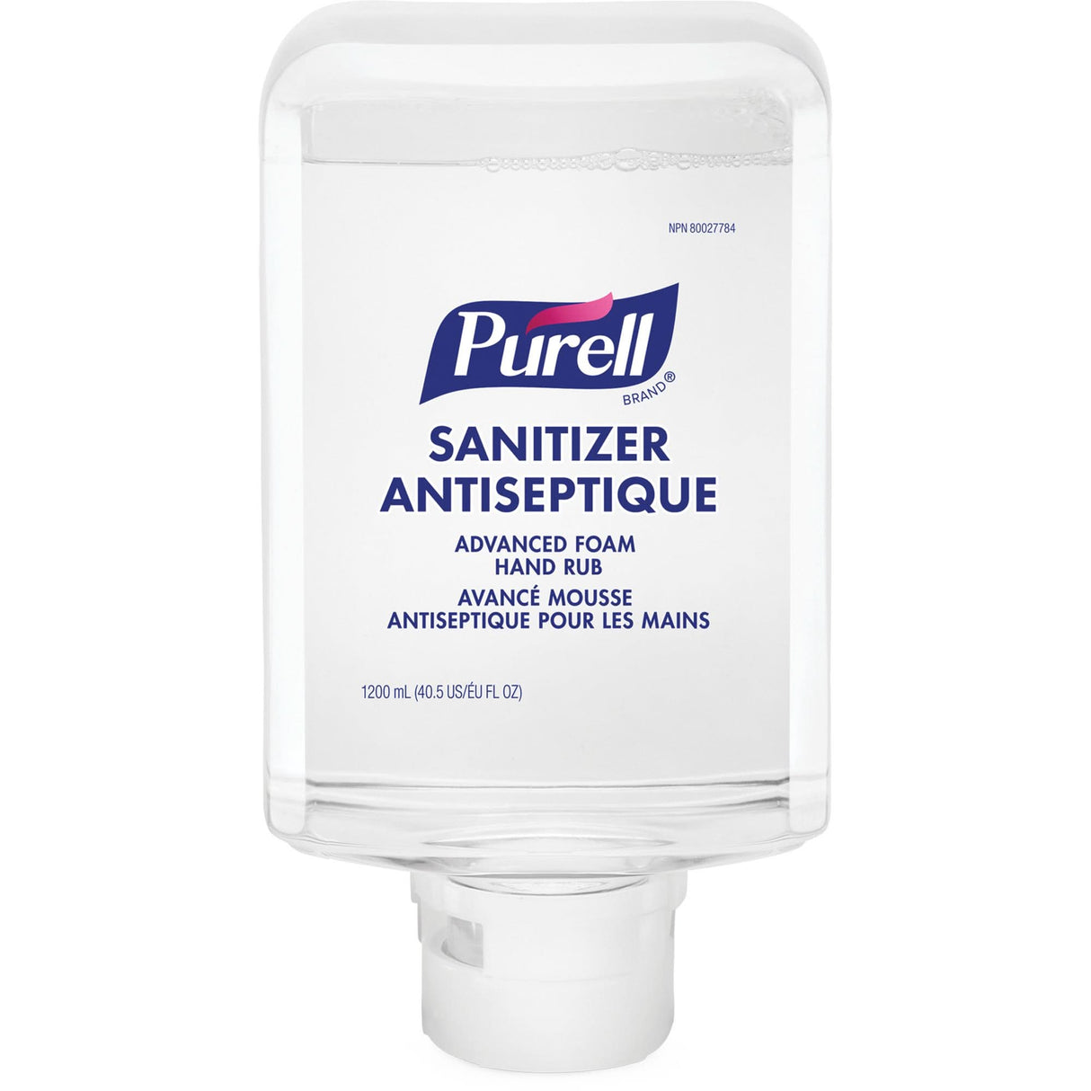 ES10 Advanced Hand Sanitizer Foam, 1200 ml, Cartridge Refill, 70% Alcohol