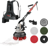 Portable Handheld Scrubber MSJET with Backpack, Polisher/Scrubber
