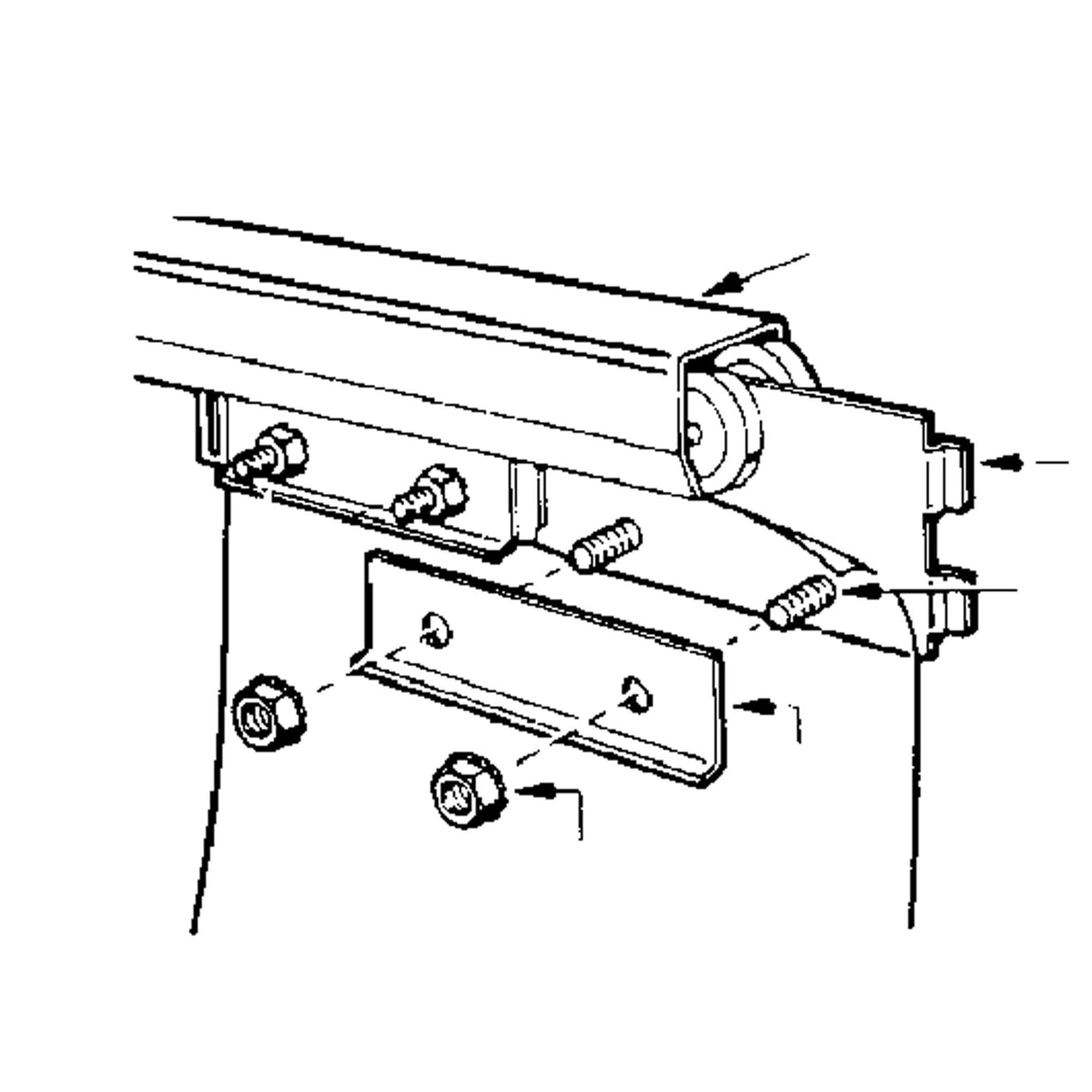 Strip Door Pull Rope