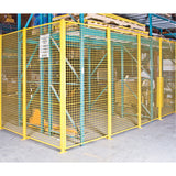 Wire Mesh Partition Components - Universal Posts, 12-1/4' H