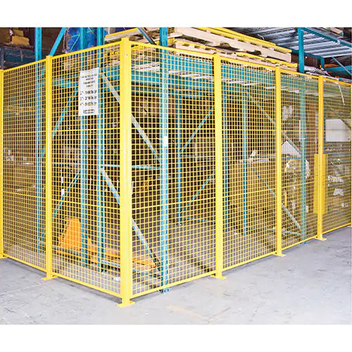 Wire Mesh Partition Components - Universal Posts, 8-1/4' H