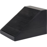 Wheel Chock, 10-5/8" x 8-5/8" x 7", Black