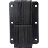 Laminated Dock Bumpers, Vertical, Rubber, 11" W x 4" D x 20" H
