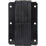 Laminated Dock Bumpers, Vertical, Rubber, 11" W x 4" D x 20" H