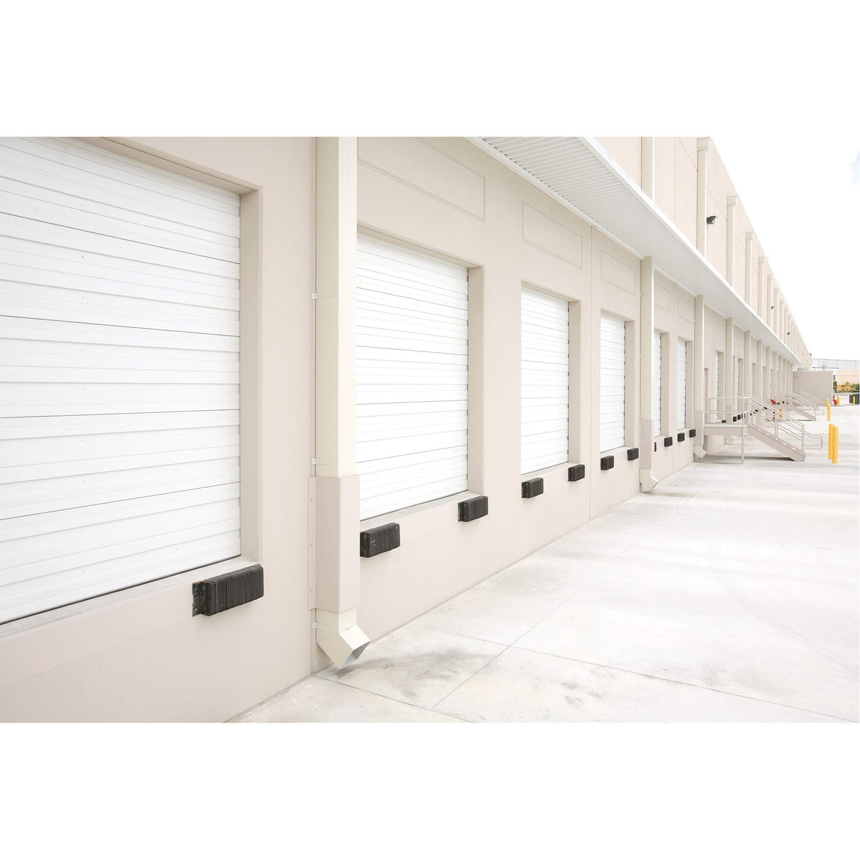 Laminated Dock Bumpers, Horizontal, Rubber, 24" W x 4" D x 12" H