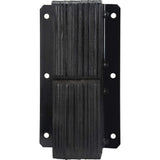 Laminated Dock Bumpers, Vertical, Rubber, 11" W x 4" D x 24" H