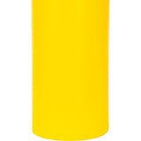 Polyethylene Bollard Cover, 6-5/8" Dia. x 52" L, Red/Yellow