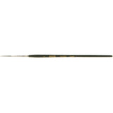 Round Lettering Marking Paint Brush, 1/16" Brush Width, Camel Hair, Wood Handle