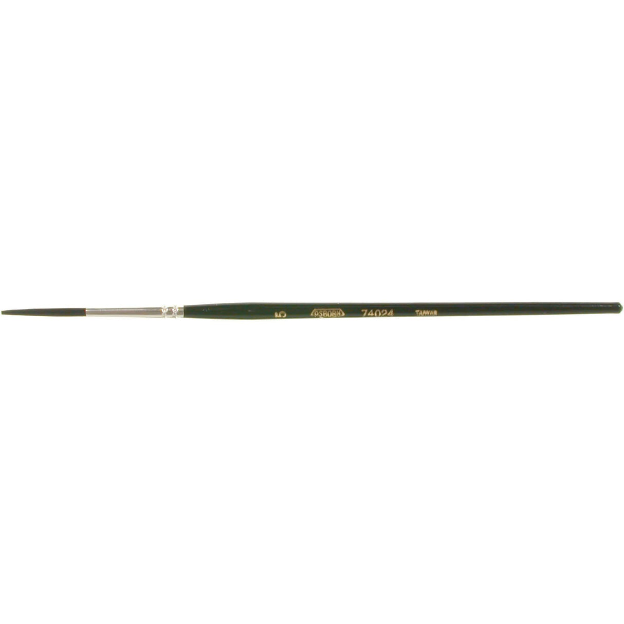 Round Lettering Marking Paint Brush, 1/8" Brush Width, Camel Hair, Wood Handle