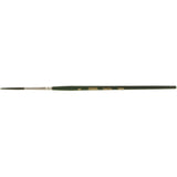 Round Lettering Marking Paint Brush, 1/8" Brush Width, Camel Hair, Wood Handle