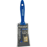 Classic Paint Brush, Bristle, Plastic Handle, 2" Width