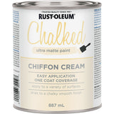 Chalked Paint, 857 ml, Can, Chiffon Cream