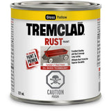 Tremclad® Oil Based Rust Paint, Yellow, Gloss, 237 ml, Can