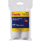 White Dove Mini Paint Roller Cover, 9.5 mm (3/8") Nap, 101 mm (4") L