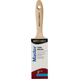 Master Trim Paint Brush, Poly/Nylon, Wood Handle, 2" Width