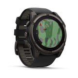 fēnix® 8 – 51 mm, Solar Sapphire, Carbon Gray DLC Titanium